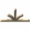 Ekena Millwork Richland Rough Sawn Timber Gable Bracket, Douglas Fir, 60"W x 32"H x 4"D x 4"F, 13/12 Pitch GBW060X32X0404RIC00RDF - alternate 5